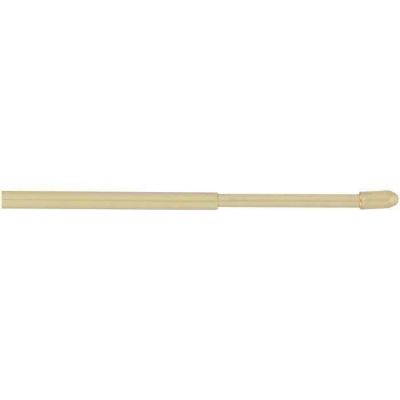 MOBOIS Tringle ronde extensible 30/50 cm - Doré - Blister de 2