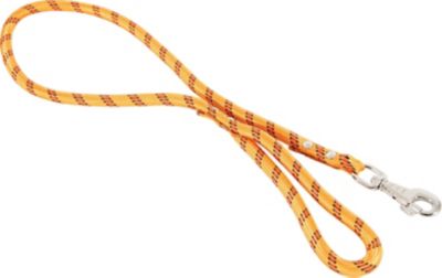 Laisse nylon corde 13mm L.1,20 m orange