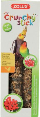 Crunchy stick grande perruche groseille sorbier Zolux 115g