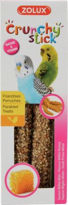 Crunchy stick perruche millet miel Zolux 85g