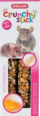Crunchy stick rat souris avec œuf Zolux 115g