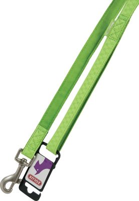 Laisse Mc Leather 25mm L.1,2 m anis