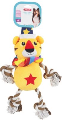 Jouet peluche Zolux Rope tigre circus