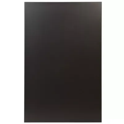 Plaque de protection murale Le Marquier Unie l. 80 x H. 120 cm noire