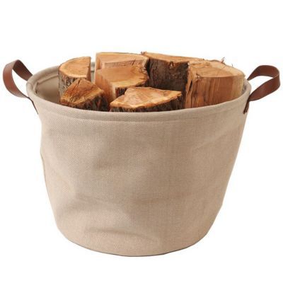 Le Marquier Panier à bûches - Teahupo Beige - vue 2