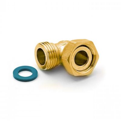 Raccord coudé pour plancha gaz