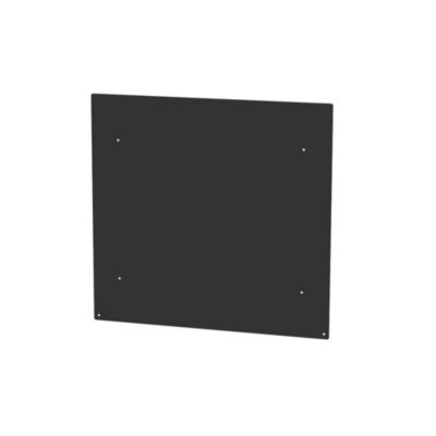 Habillage arrière pour meuble de cuisine noir Le Marquier