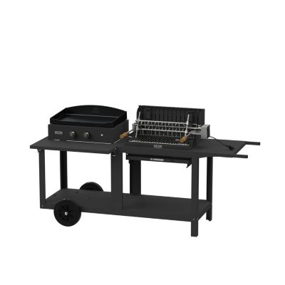 Mixte Barbecue et Plancha Mendy et Alde Pure noir Le Marquier