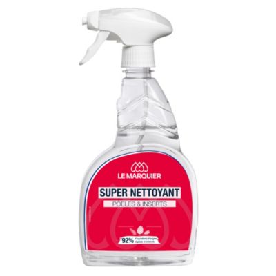 Super nettoyant vitre poêle et insert Le Marquier 750 ml