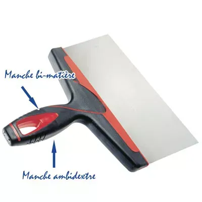 Ocai - Couteau plaquiste à enduire inox Ocai L.20 cm