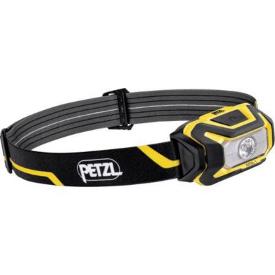 Lampe frontale Petzl ARIA 1 LED compacte et étanche 350 lm compatible piles et batterie rechargeable