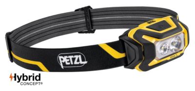 Lampe frontale LED Petzl ARIA 2 compacte résistante et étanche 450 lm compatible piles et batterie rechargeable