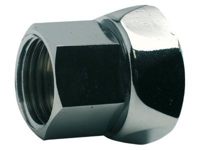 2 raccords conversion chromé FF 15 x 21 15 x 21