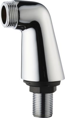 2 raccords sur gorge chromé MM 15 x 21 20 x 27