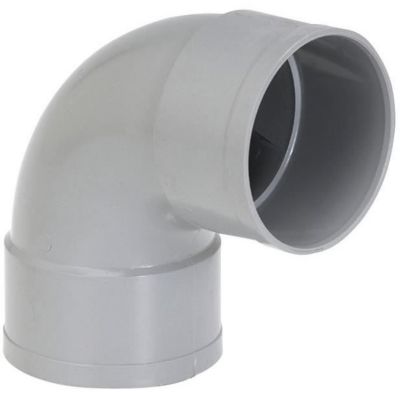 Coude PVC femelle femelle 87° GIRPI D : 100 mm Plastique Intérieur - vue 2
