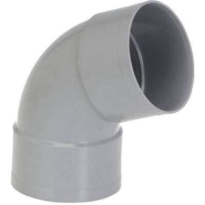 Coude PVC femelle femelle 67° GIRPI D : 100 mm Plastique Intérieur - vue 2