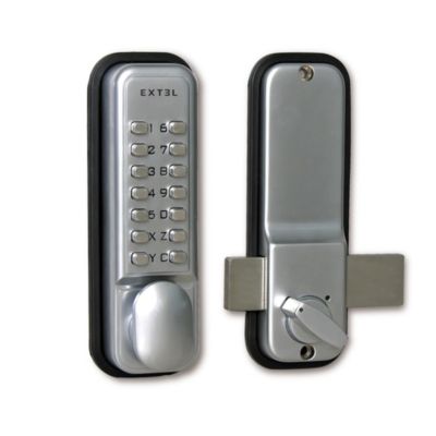 Serrure EXTEL Verrou en applique avec clavier WECA 109057 A code Européen - vue 2