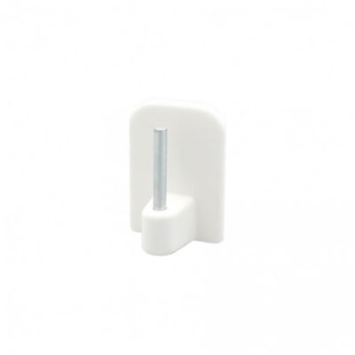 Lot de 4 supports autocollants barre de vitrage 10 mm