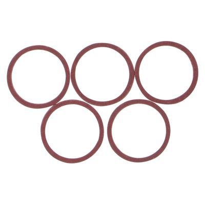 5 joints fibre pour tête de robinet 17 x 21 mm