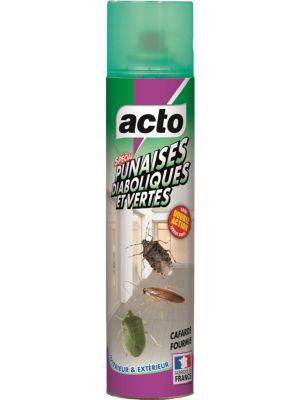Aérosol spécial punaises diaboliques et vertes Acto 400ml - vue 2