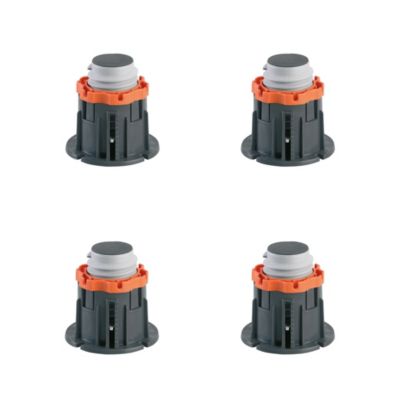 4 pieds pour receveur de douche Valentin Cricabac