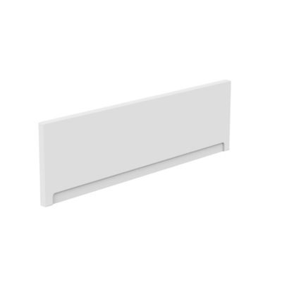 Tablier de baignoire frontal pour baignoire droite 170 x 75 cm, blanc, Valentin