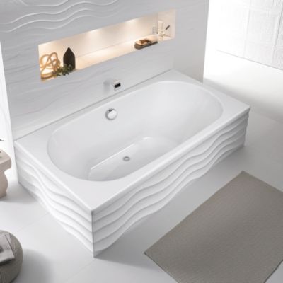 Baignoire Effusion 180 x 80 cm sans tablier Valentin