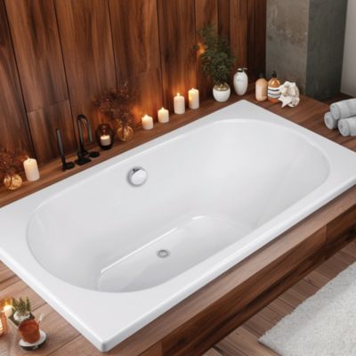 Baignoire Effusion 180 x 90 cm sans tablier Valentin