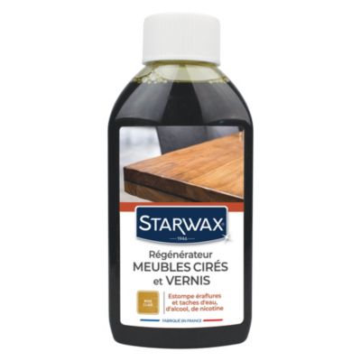 Starwax - Régénérateur meubles cirés ou vernis bois clair Starwax 200ml