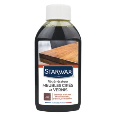 Starwax - Régénérateur meubles cirés ou vernis bois foncé Starwax 200ml