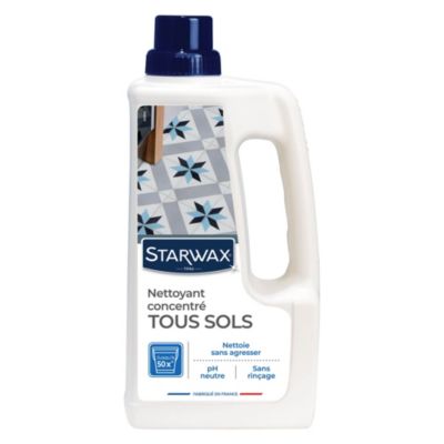 Starwax - Nettoyant doux sol intérieurs Starwax 1L