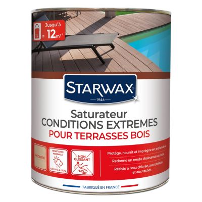 Saturateur extérieur haute protection incolore 1 L