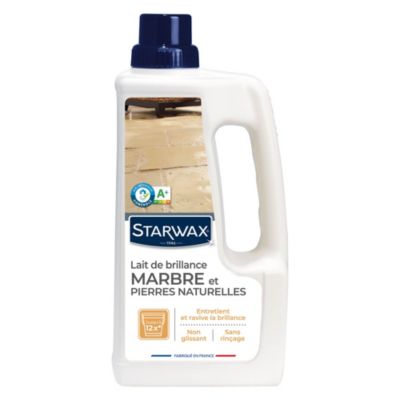Starwax - Lait brillant 2 en 1 marbre et pierres naturelles Starwax 1L