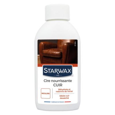 Cire nourrissante cuir Starwax incolore 230ml