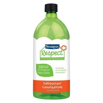 Deboucheur canalisations Starwax Respect Eucalyptus 950ml