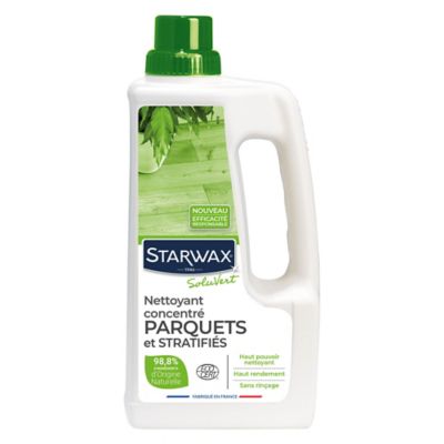 Starwax - Nettoyant concentré parquets et stratifiés Soluvert Starwax 1L