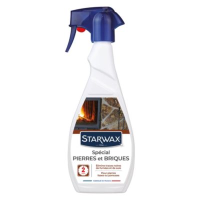 Starwax - Nettoyant pierres et briques pour cheminée Starwax 500ml