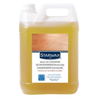 Starwax - Savon noir à l'huile de lin Starwax 5L