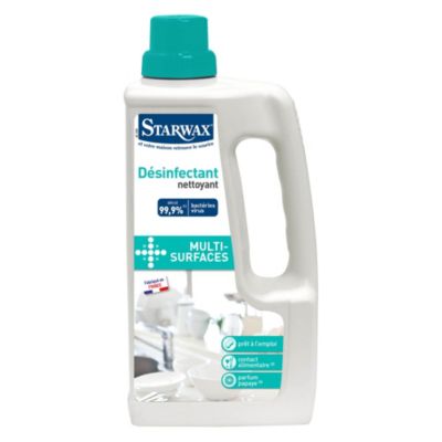 Starwax - Nettoyant désinfectant multi-surfaces Starwax papaye 1L