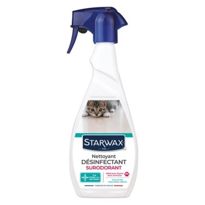 Starwax - Nettoyant désinfectant suprodorant milieu animal Starwax 500ml