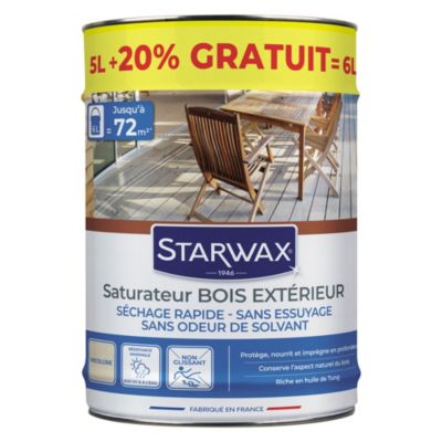 Saturateur extérieur Aqua Starwax 5L + 20 % gratuit