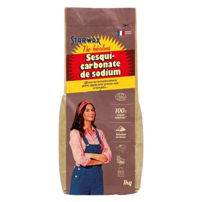 Starwax - Sesquicarbonate de sodium spécial tâches tenaces The fabulous Starwax 1kg
