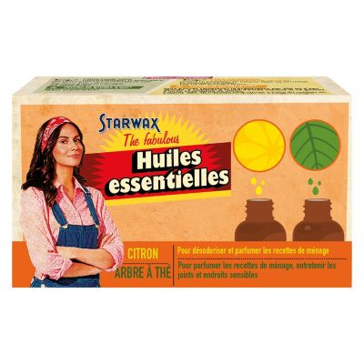 Huiles essentielles citron et eucalyptus Fabulous