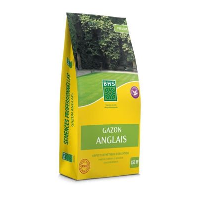 Gazon Anglais - BHS - 10kg pour Jardins Haut de Gamme