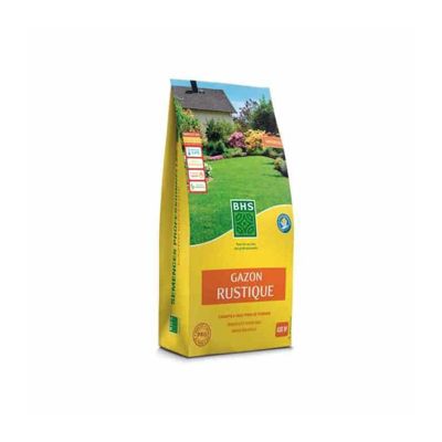 Gazon rustique BHS 3 kg melange pour tous sols resistant au froid