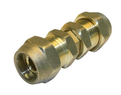 QUICK PLOMBERIE Manchon à compression laiton D.16 pour tube en per