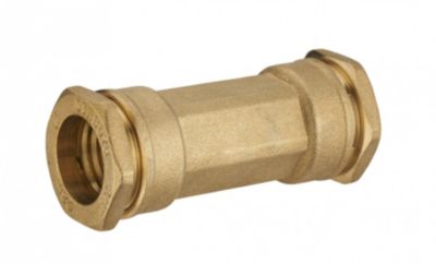 Manchon à compression laiton D.32 pour tube en polyéthylène