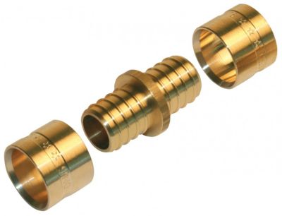 QUICK PLOMBERIE Manchon à glissement laiton D.12 pour tube en per