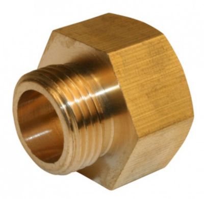 QUICK PLOMBERIE Mamelon à visser laiton F 33 x 42 pour tube en cuivre