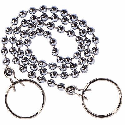 Chaînette longueur 300 mm avec 2 anneaux